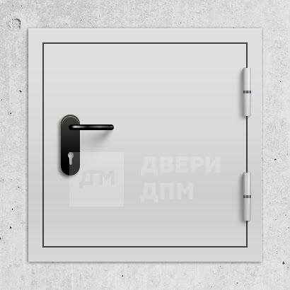 Огнеупорный прямоугольный люк для кровли с амортизатором ЛПМ-128